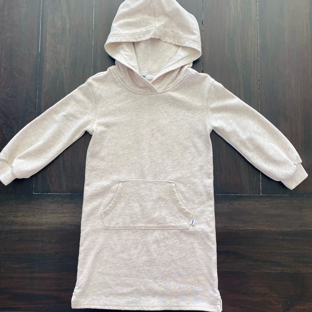 GAP girls hoodie dress. Size 5T.